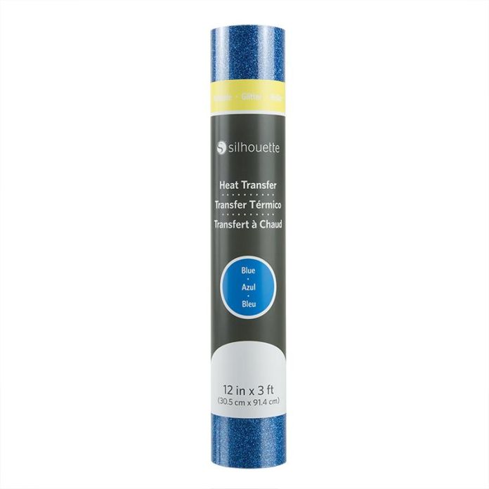 Glitter Heat Transfer - 12&#x22; - Blue