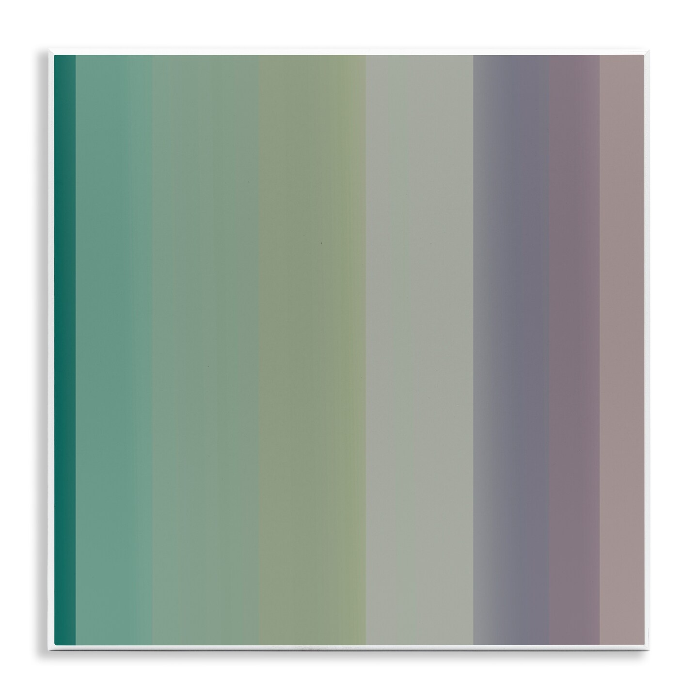 Stupell Industries Green & Purple Gradient Wall Plaque Art Design by Third & Wall Studios