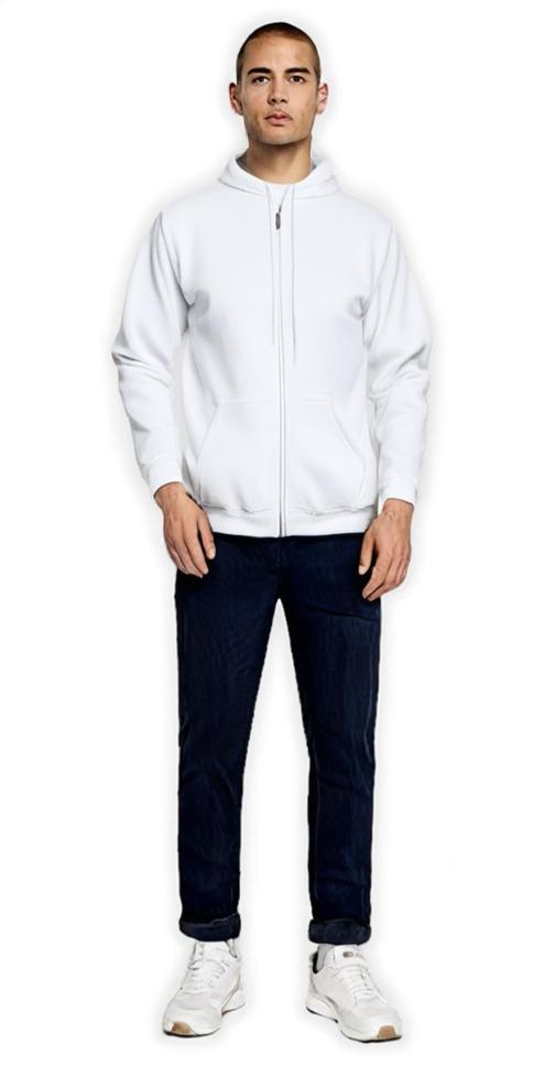 Gildan&#xAE; Classic Fit Full-Zip Hooded Sweatshirt