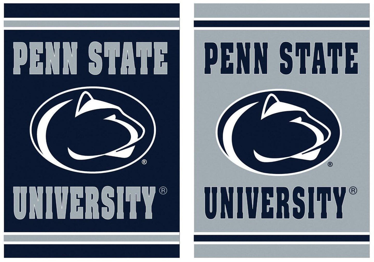 Penn State University Garden Flag 2 Sided Nittany Lions Textured