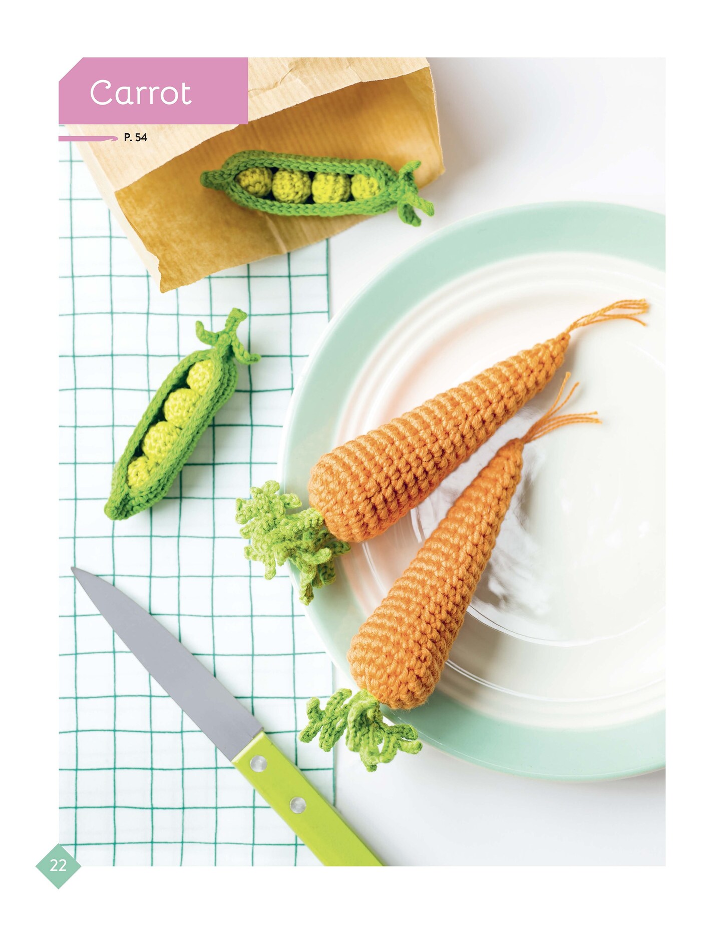 Adorable Fruits & Vegetables To Crochet-Delicious Decorations For Your Table
