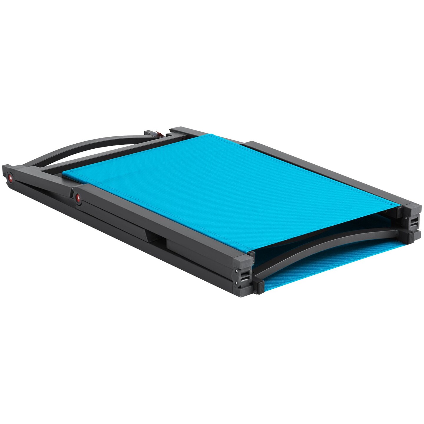 Chaise Lounge Chair Outdoor Patio Adjustable 5 Position Aluminum Frame Breathable Fabric