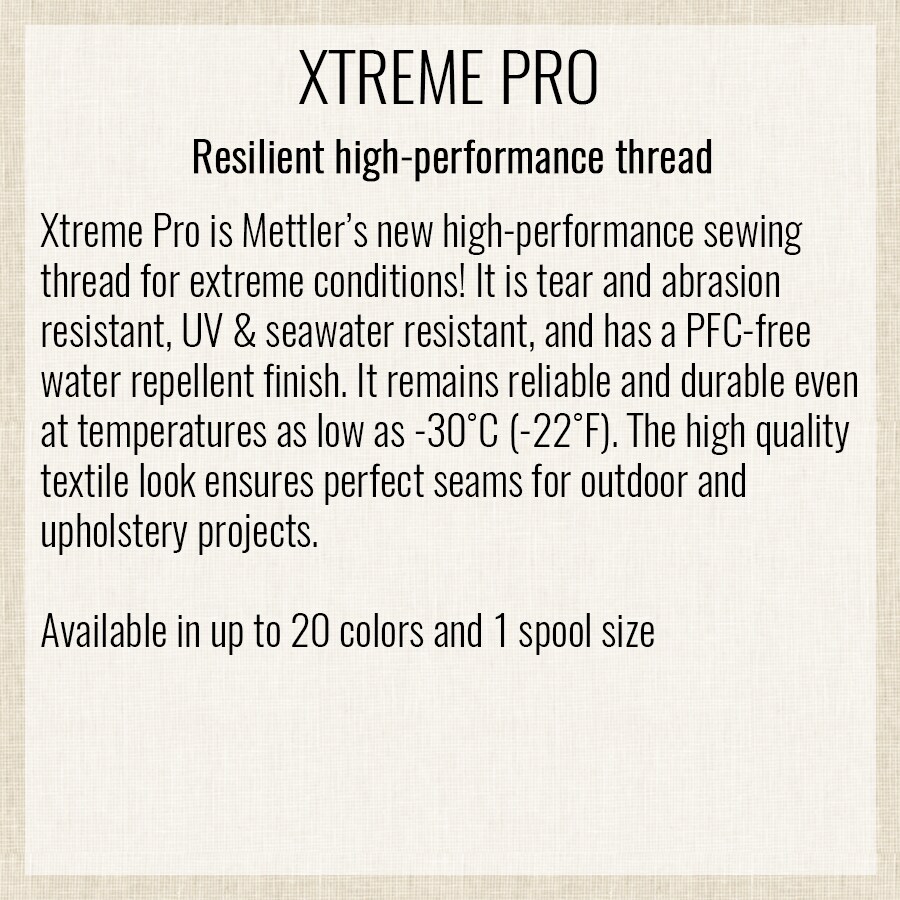 Black (7054-4000) | Xtreme Pro (400M / 437Y) | Mettler Thread