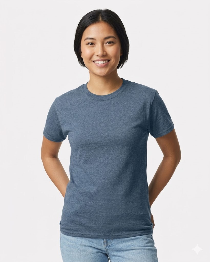 Gildan® Ultra Cotton Crewneck Short Sleeve T-Shirt, Unisex Tee for Casual Wear