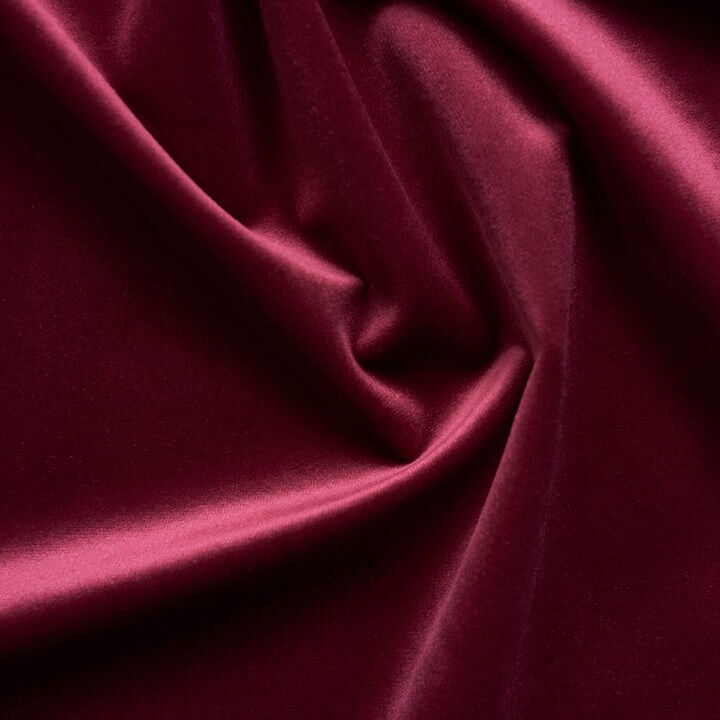 Giselle Velvet Upholstery Fabric 100% Polyester, 55" Wide, Flame Resistant & Durable