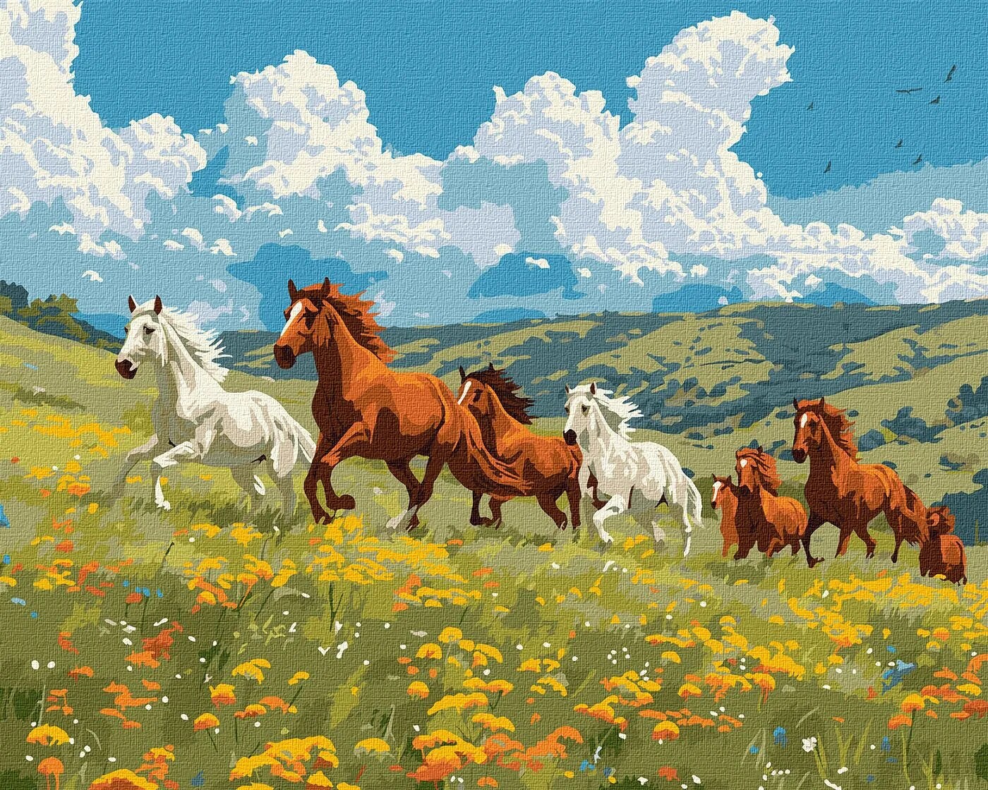 Painting by Numbers kit Strength and grace KHO6591