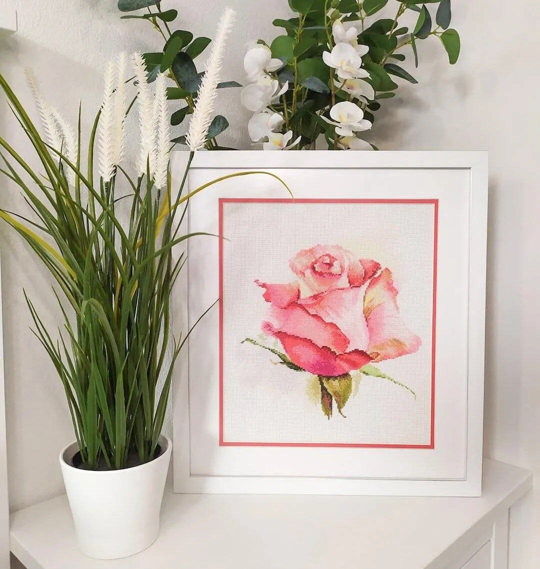 The breath of Rose. Charm 2-39 Counted Cross-Stitch Kit