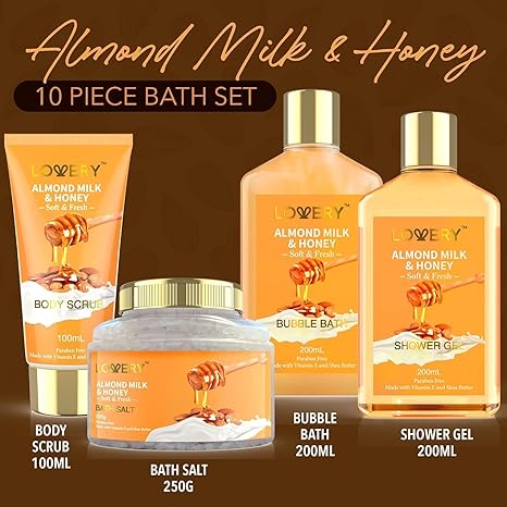 Personal Care Set - Home Bath Pampering Package for Relaxing - Spa Self Care Kit - Thank You, Birthday, Mom, Anniversary Gift