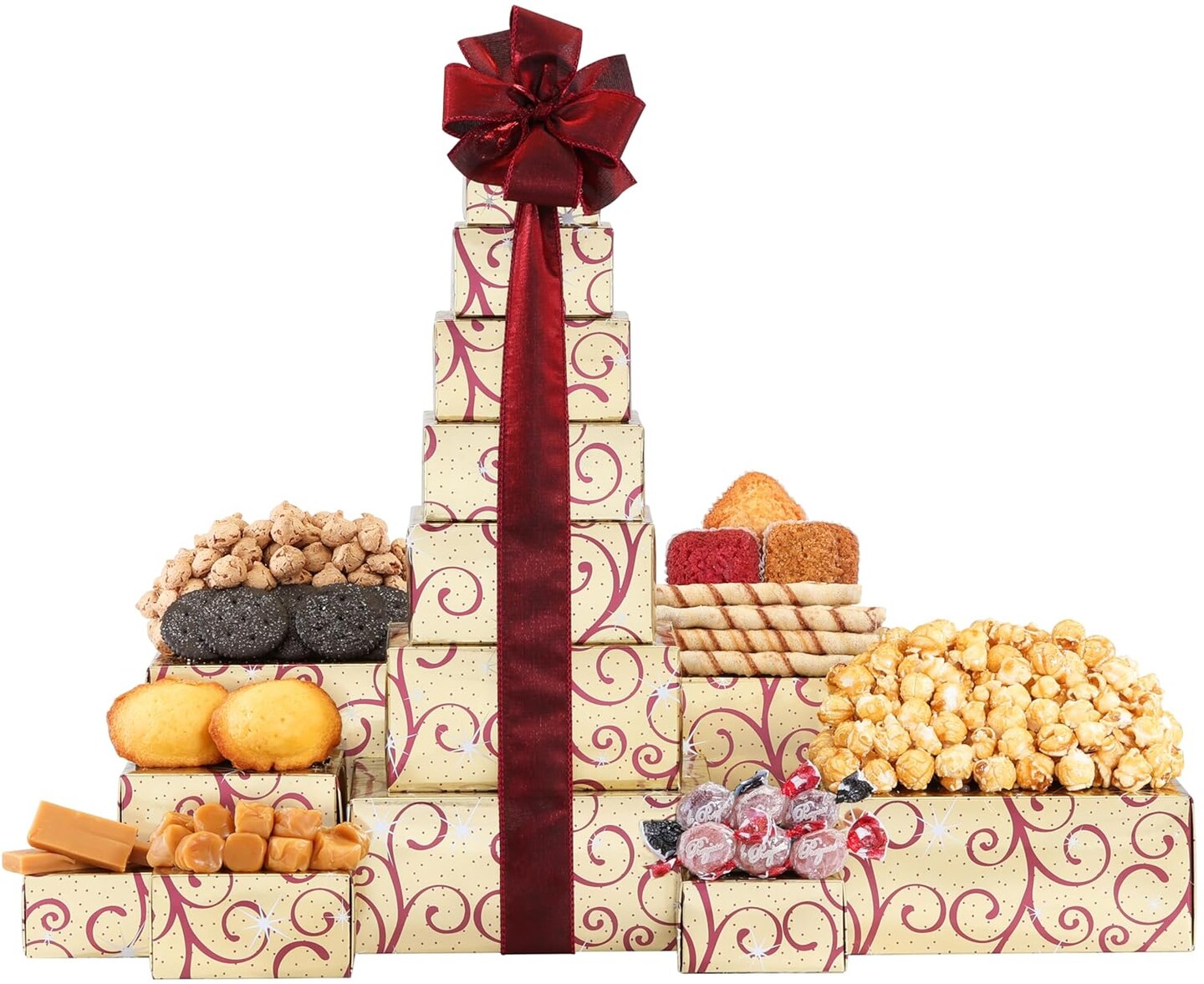 Gift Baskets the Tower of Sweets Gift Tower