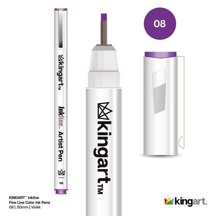 PRO Inkline&#x2122; Fine Line Pens, 8 Colors, Size 8