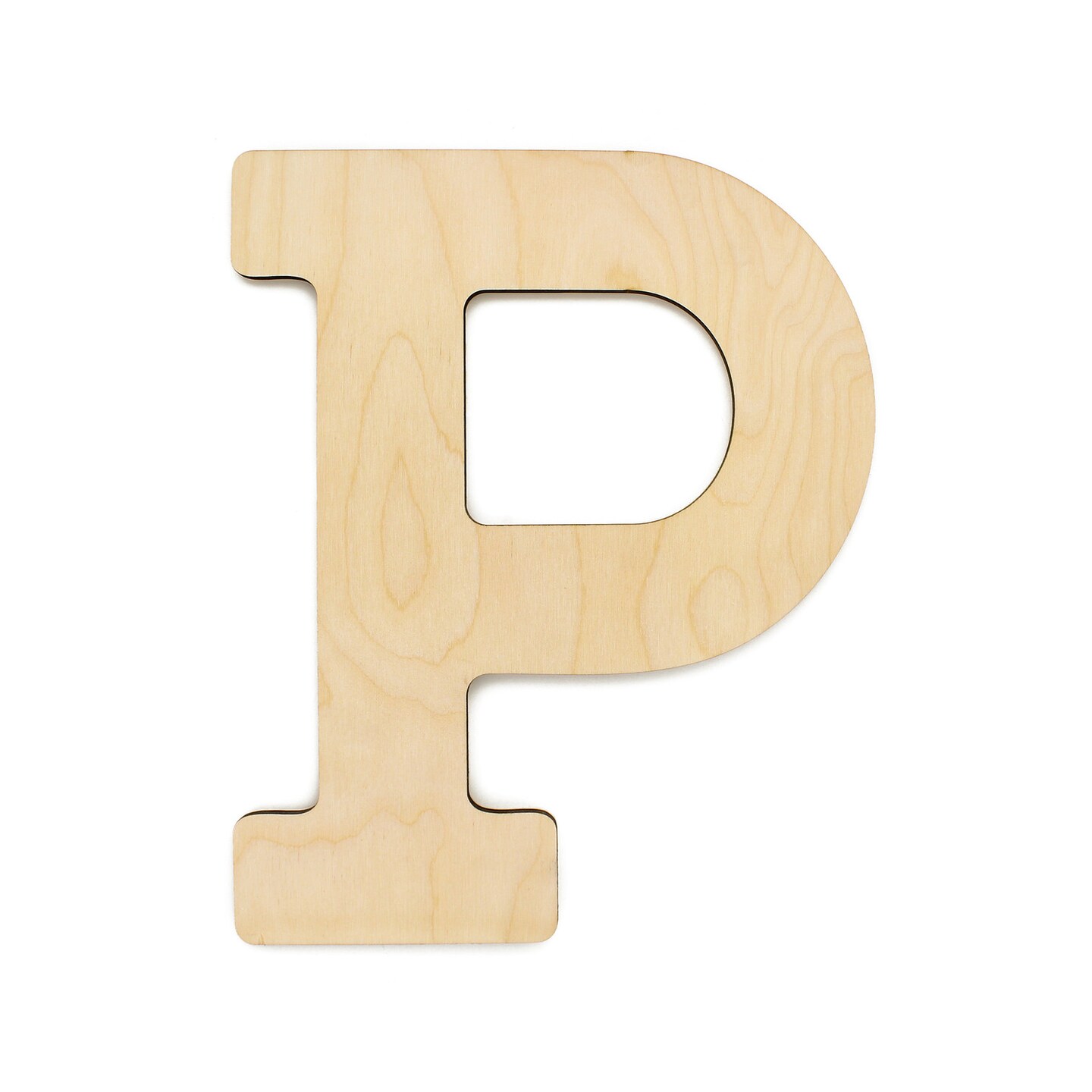Good Wood By Leisure Arts Letter 13&#x22; P, Wooden Letters, Wood Letters, Wooden Letters Wall Decor, Large Letters 13 Inch, Small For Crafts