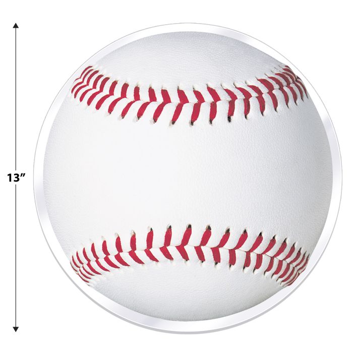 48 Pack Beistle Plastic Baseball Placemats