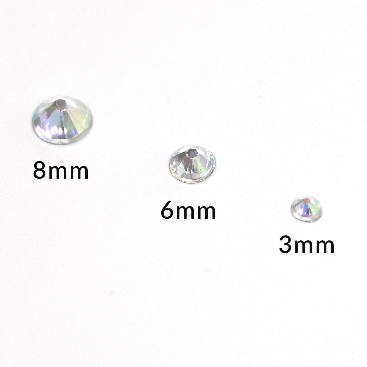 Iridescent Crystals Gem Sparkles