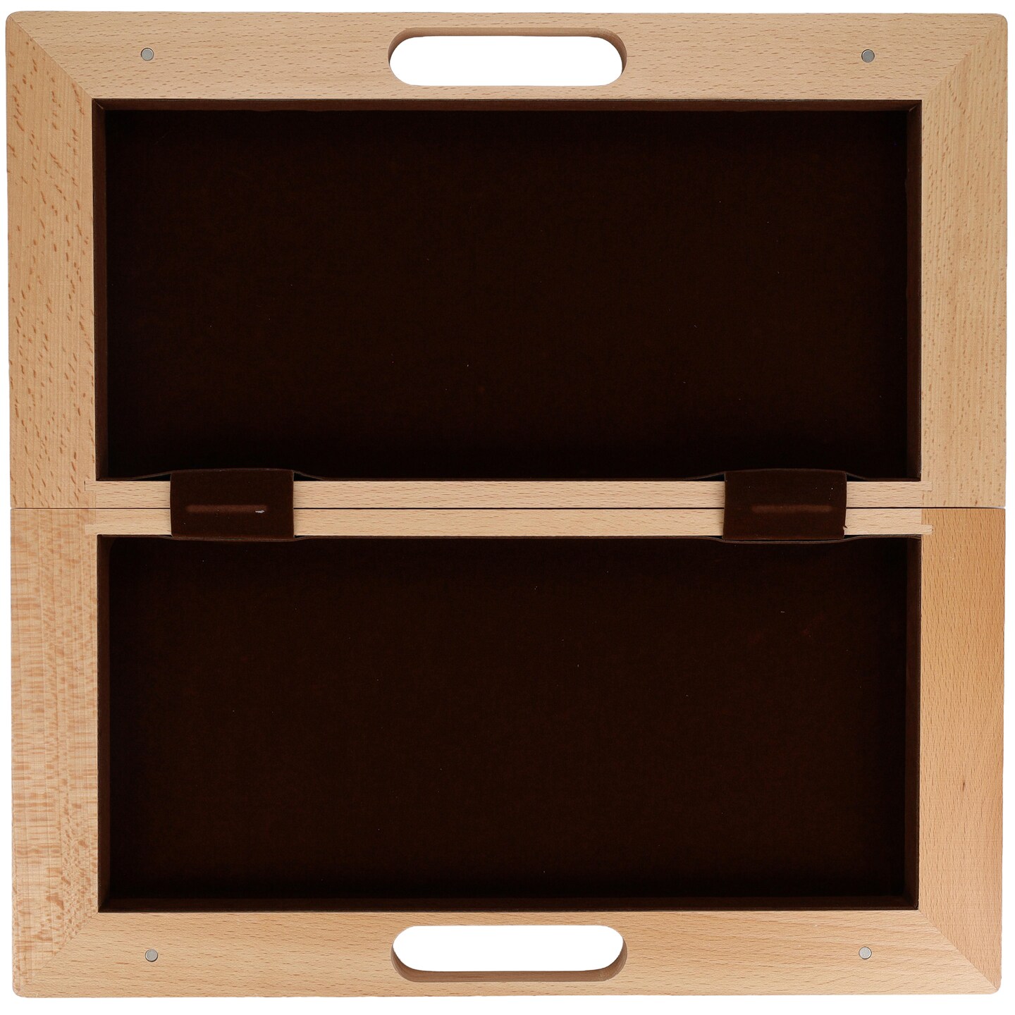 WE Games Folding Wood Travel Chess Set - 16 in. Board, 3 in. King