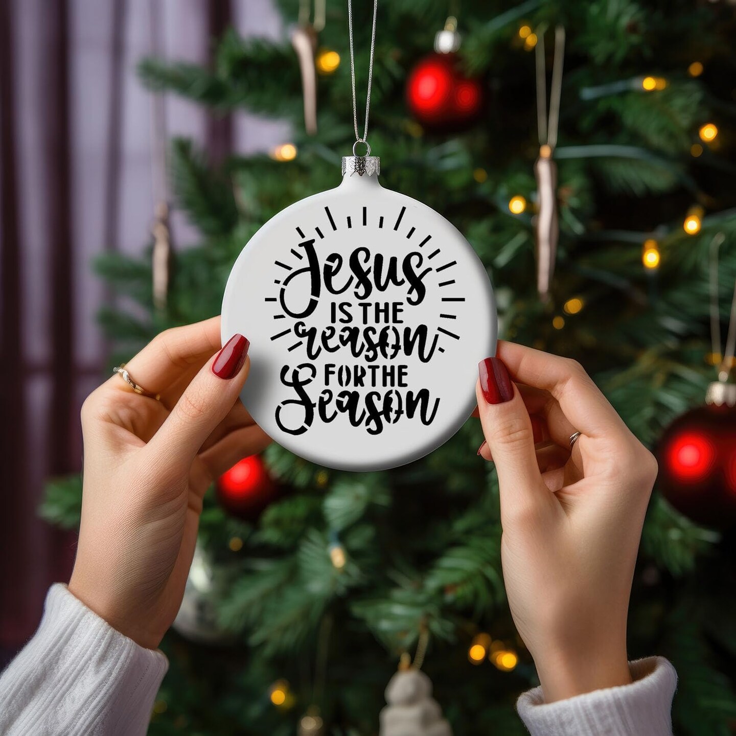 Nativity Stencils for Crafts Reusable Believe Holiday Drawing 12&#x22;L x 8&#x22;W