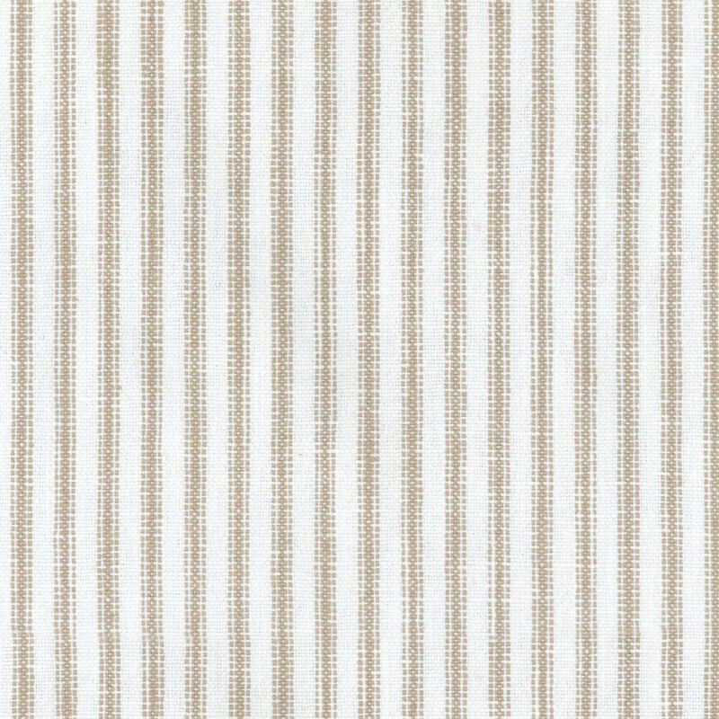 1 Yard Woven Linen Cotton Blend Ticking Stripe Upholstery Drapery Fabric 54 Inches Wide