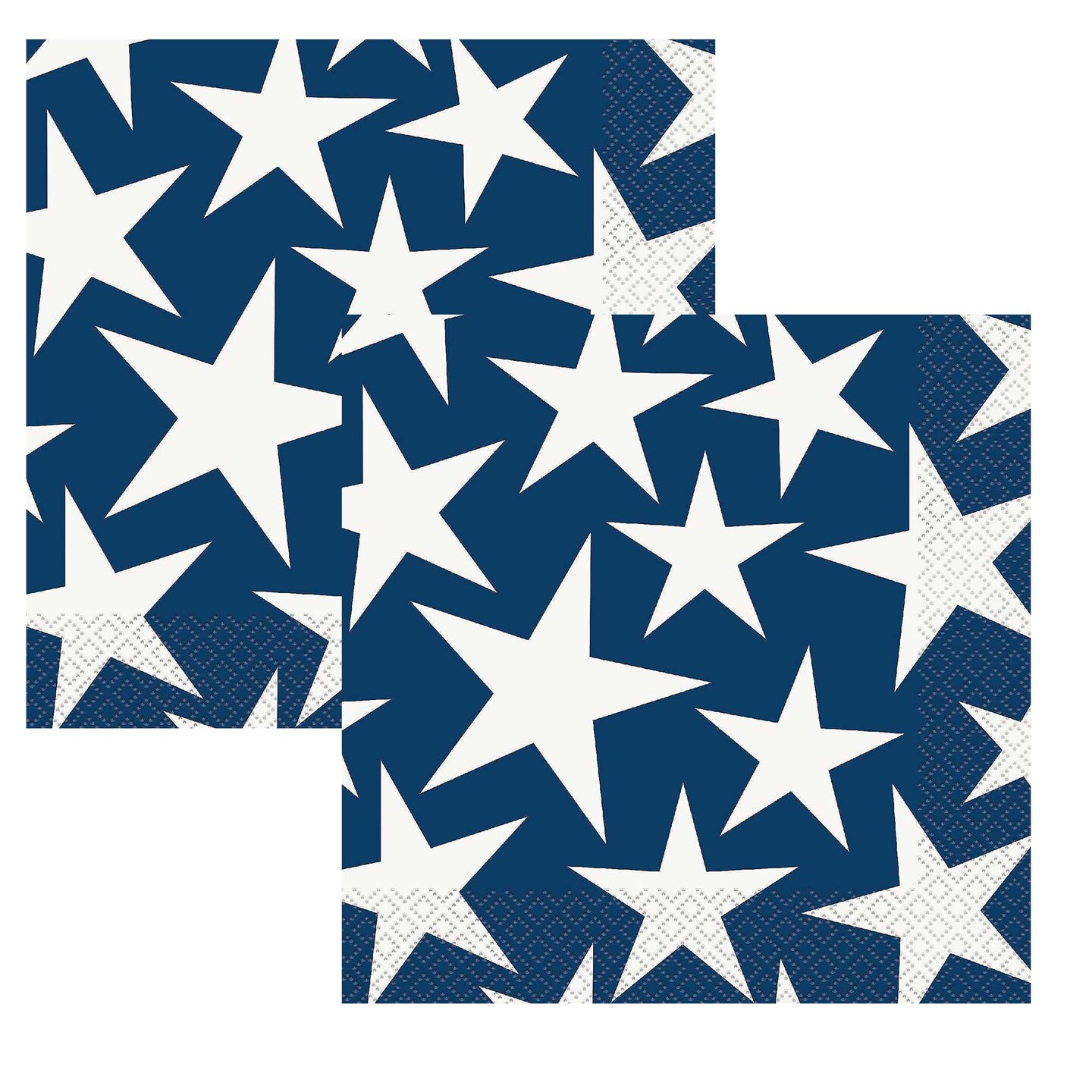 Stars &#x26; Stripes Patriotic Paper Luncheon Napkins 16ct