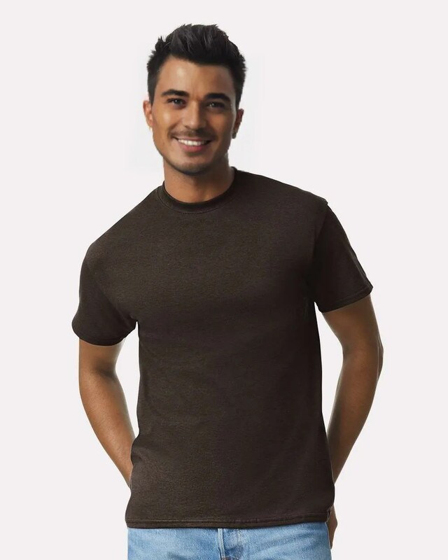 Gildan® Ultra Cotton Short Sleeve Crewneck T-Shirt – Heavyweight Unisex Plain Tee for Everyday Wear