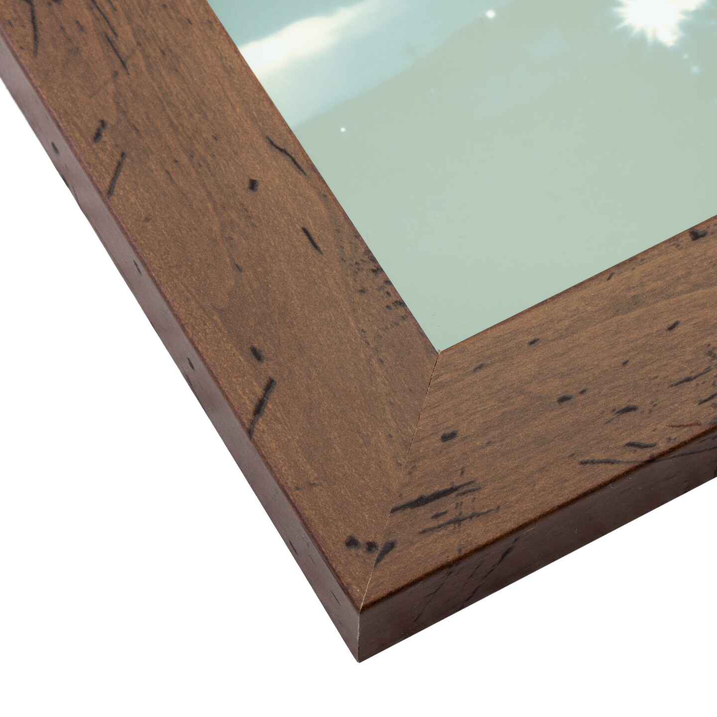 24x36 Picture Frame Bauhaus 125, 1.25&#x22; MDF Wood Composite Moulding, Faux Woodgrain Wall Display Frame for Art, Posters, or Photos by wallsthatspeak