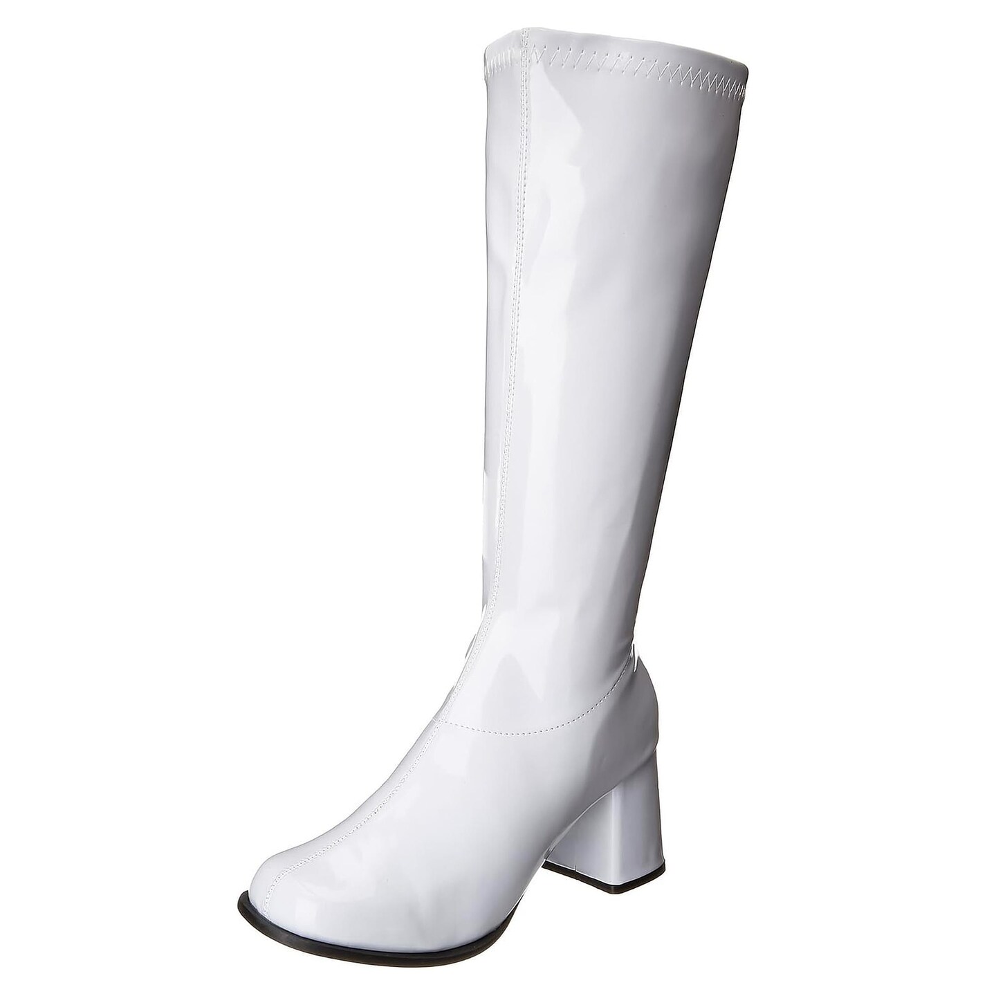 White Gogo Womens Costume Boots