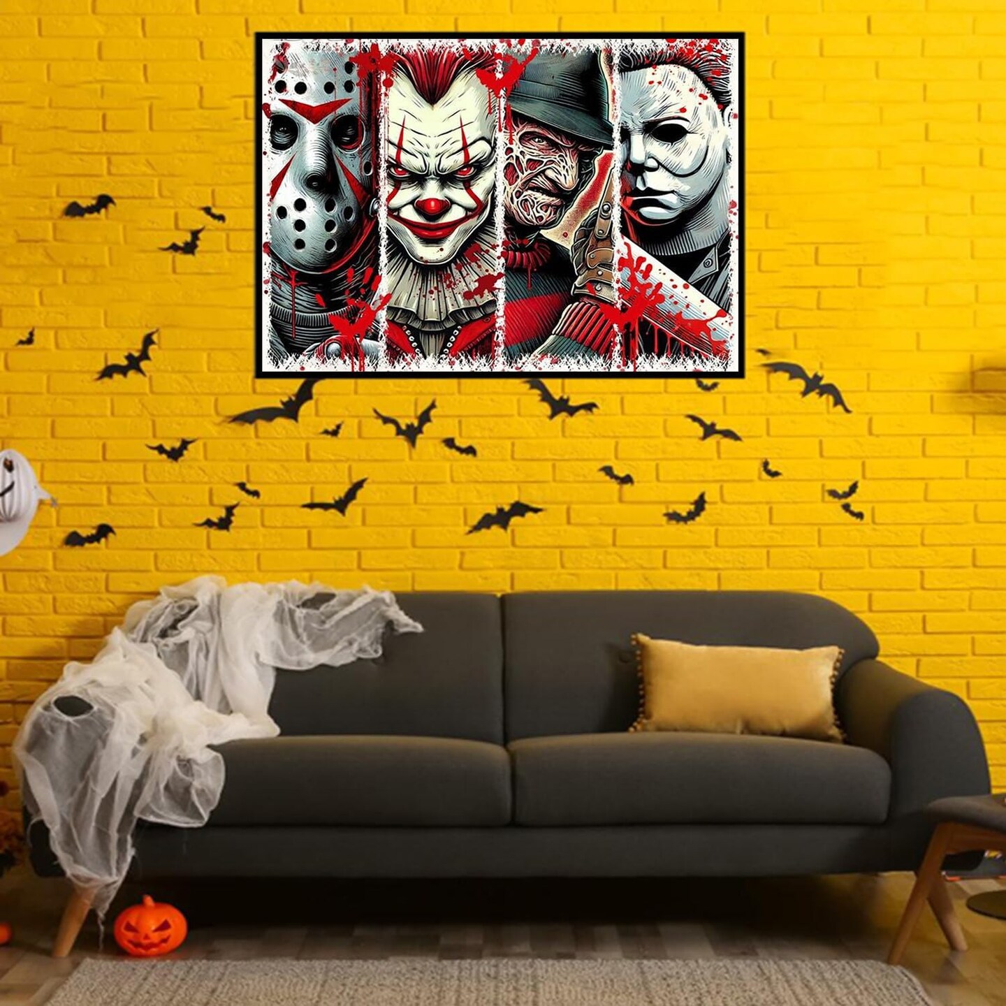 Horror Movie Diamond Art Kits 12x16 Inch