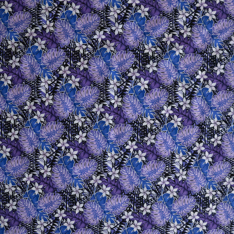 1 Yard Tiare Split Leaf Monstera Lightweight Poly Cotton Fabric 44/45 inch Width