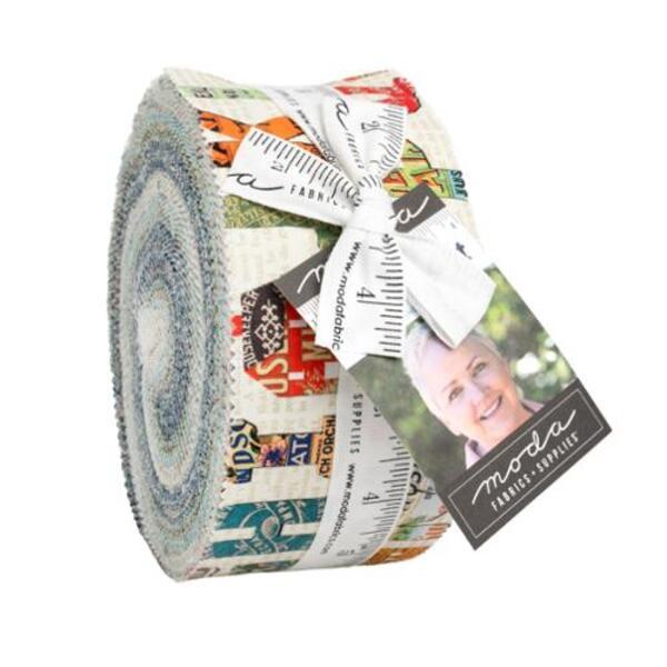 Paper Hamlet 2.5" Strip Roll (Jelly Roll) by Cathe Holden for Moda (39560JR)