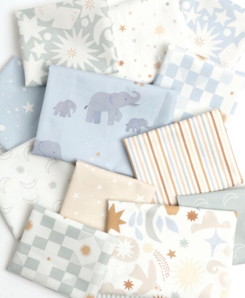 To The Moon And Back 5" Square Pack (Charm Pack) by for Moda (25900PP)