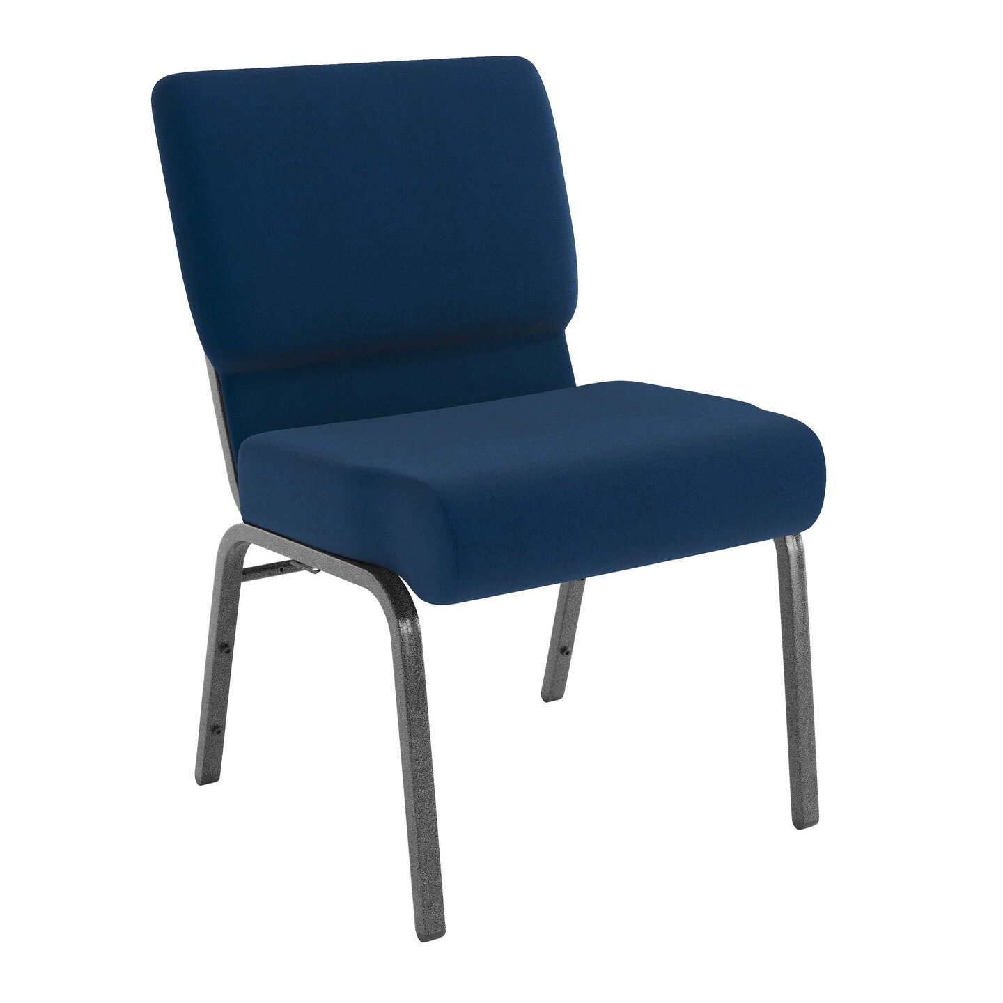 Emma and Oliver 4 Pack 21''W Stacking Church Chair, Color
