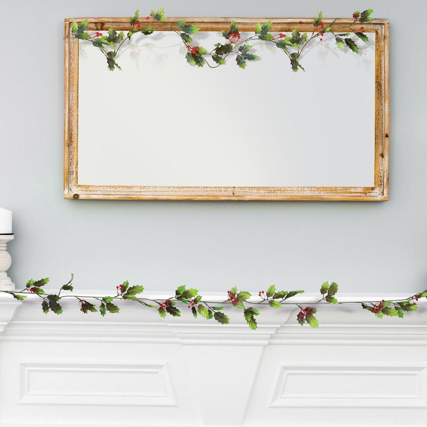 12 Pack Beistle Christmas Holly/Berry Garland
