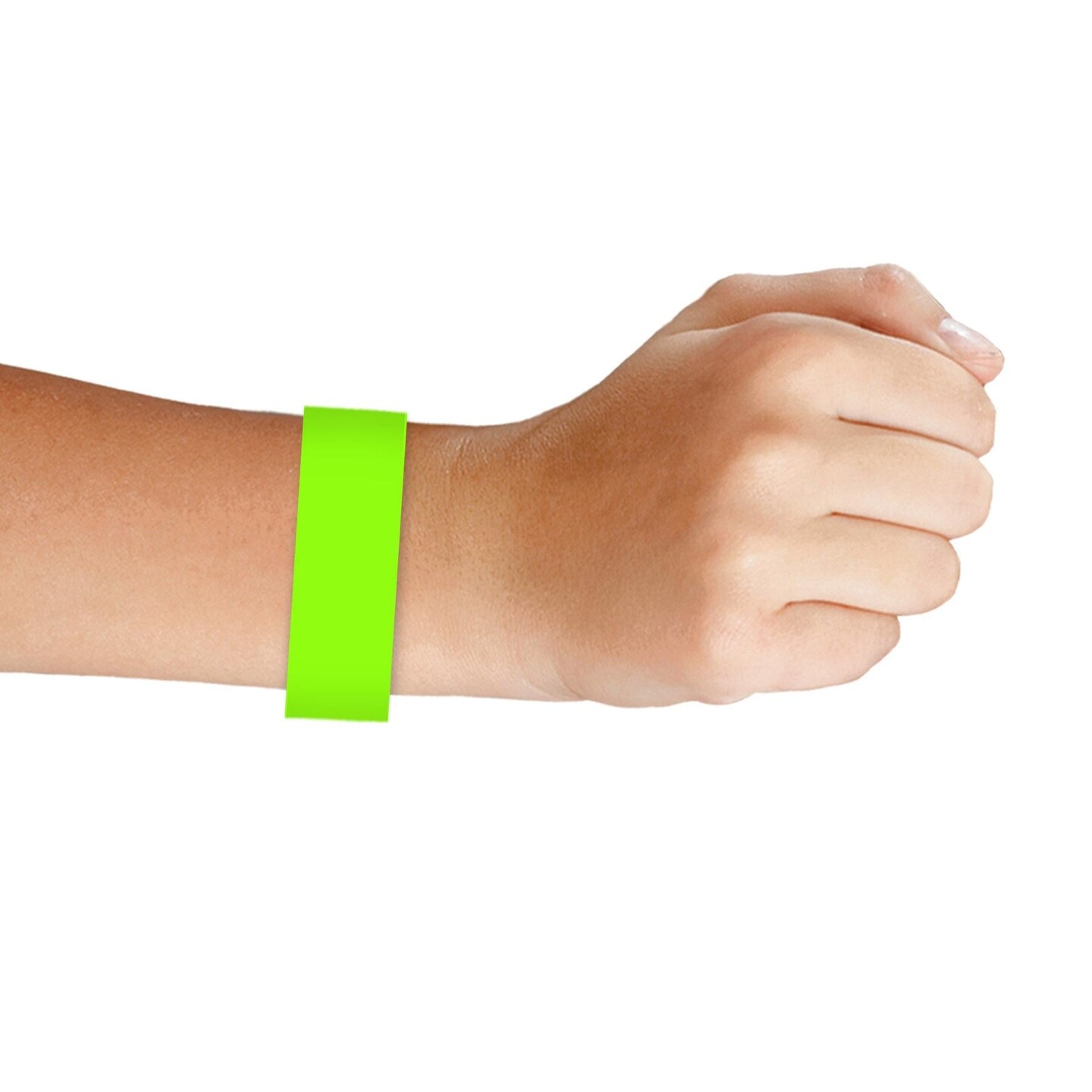 600 Pack Beistle Solid Color Neon Lime Party Wristbands