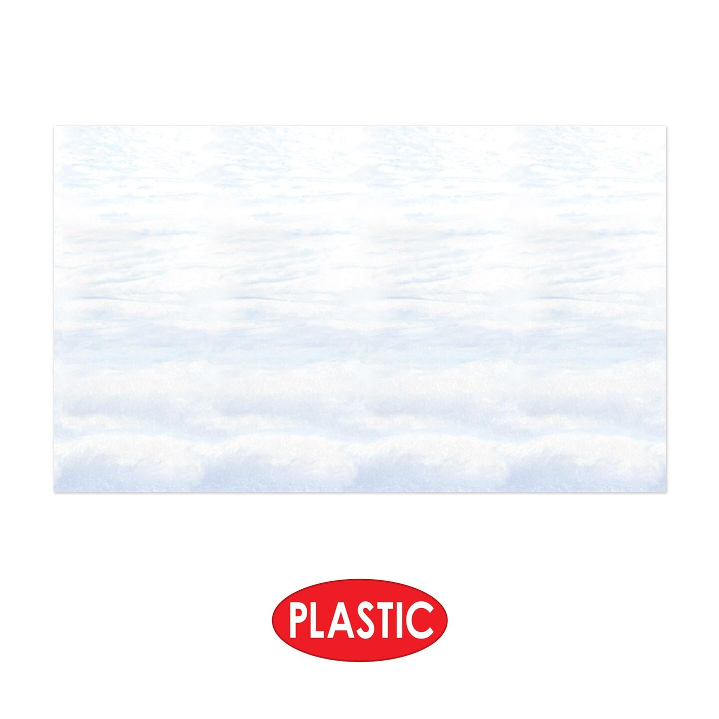 6 Pack Beistle Christmas Snowscape Backdrop