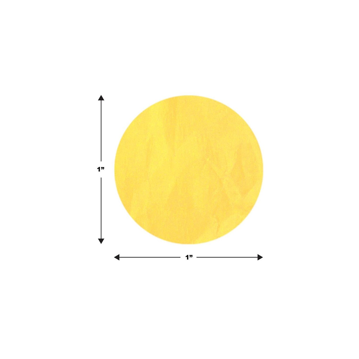 12 Pack Beistle Tissue Party Confetti - Yellow (8.8 Oz per Pack)