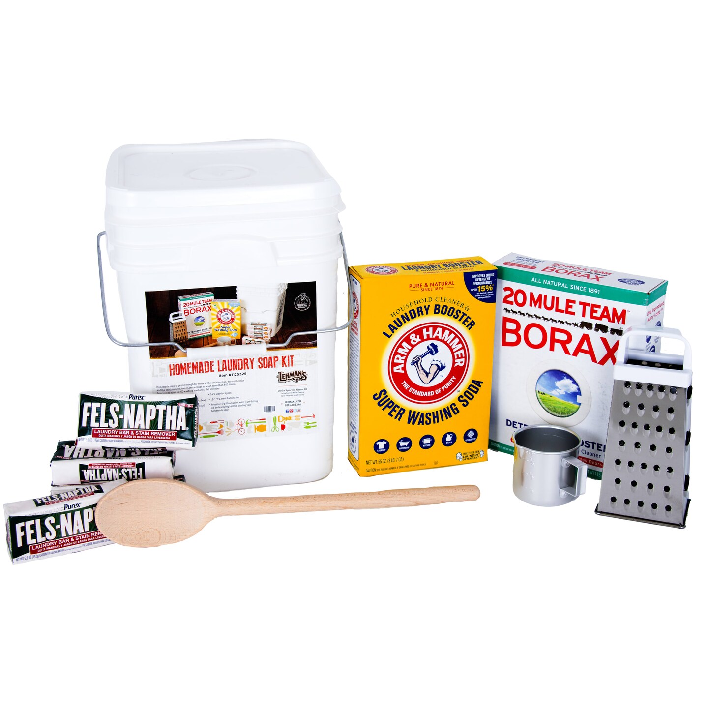 Lehman's Homemade Laundry Soap Starter Kit