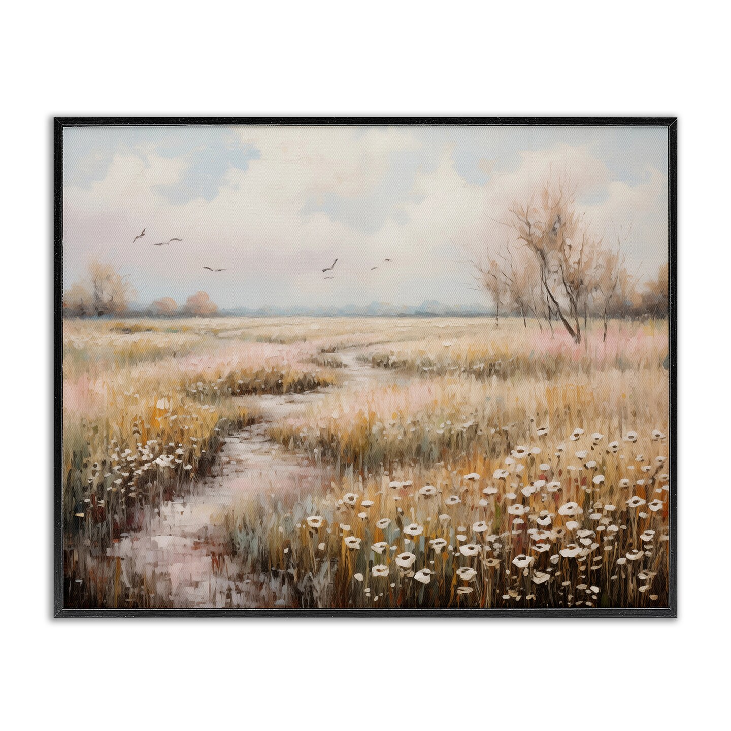 Stupell Industries Wildflowers by Rural Path Framed Giclee Design by Arlington Prints
