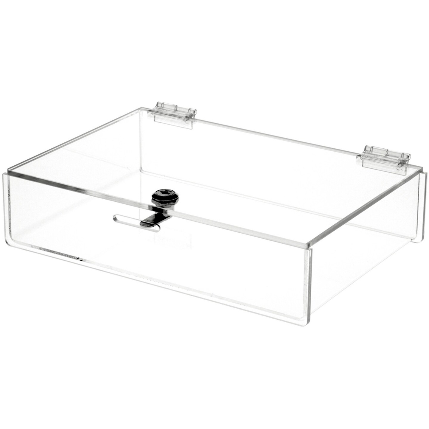 Plymor Clear Acrylic Locking Countertop Display Case