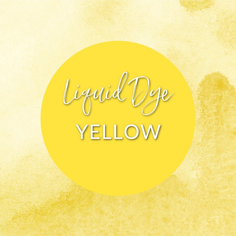 Yellow - Liquid Dye for Candles &#x26; Resin