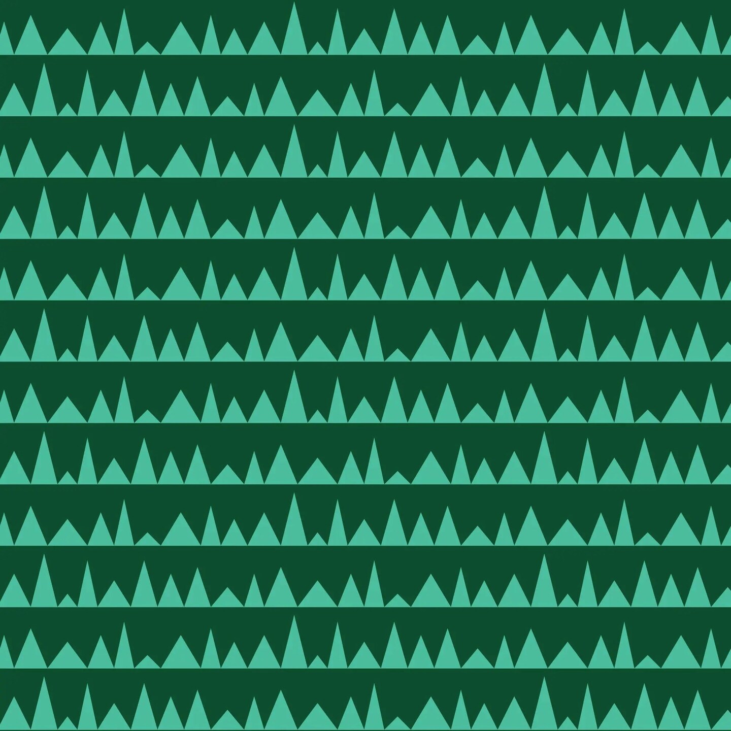 Triangle Wave Pattern Holiday Tree Gift Wrap
