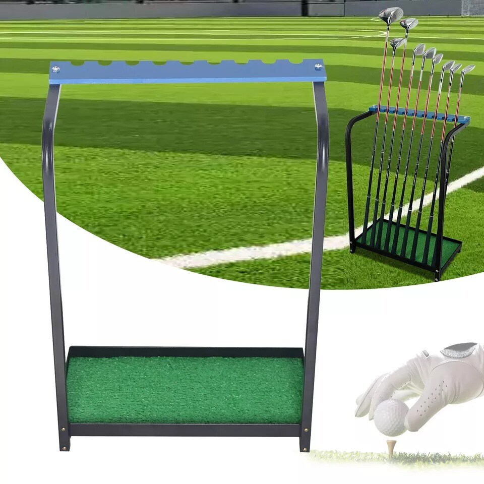 Golf Club Display Rack Organizer Holder Golf Putter Storage Rack Floor Stand