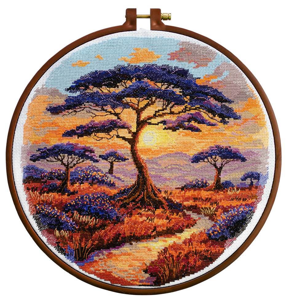 Counted Cross-stitch kit - Spaces of Savannah AH-257