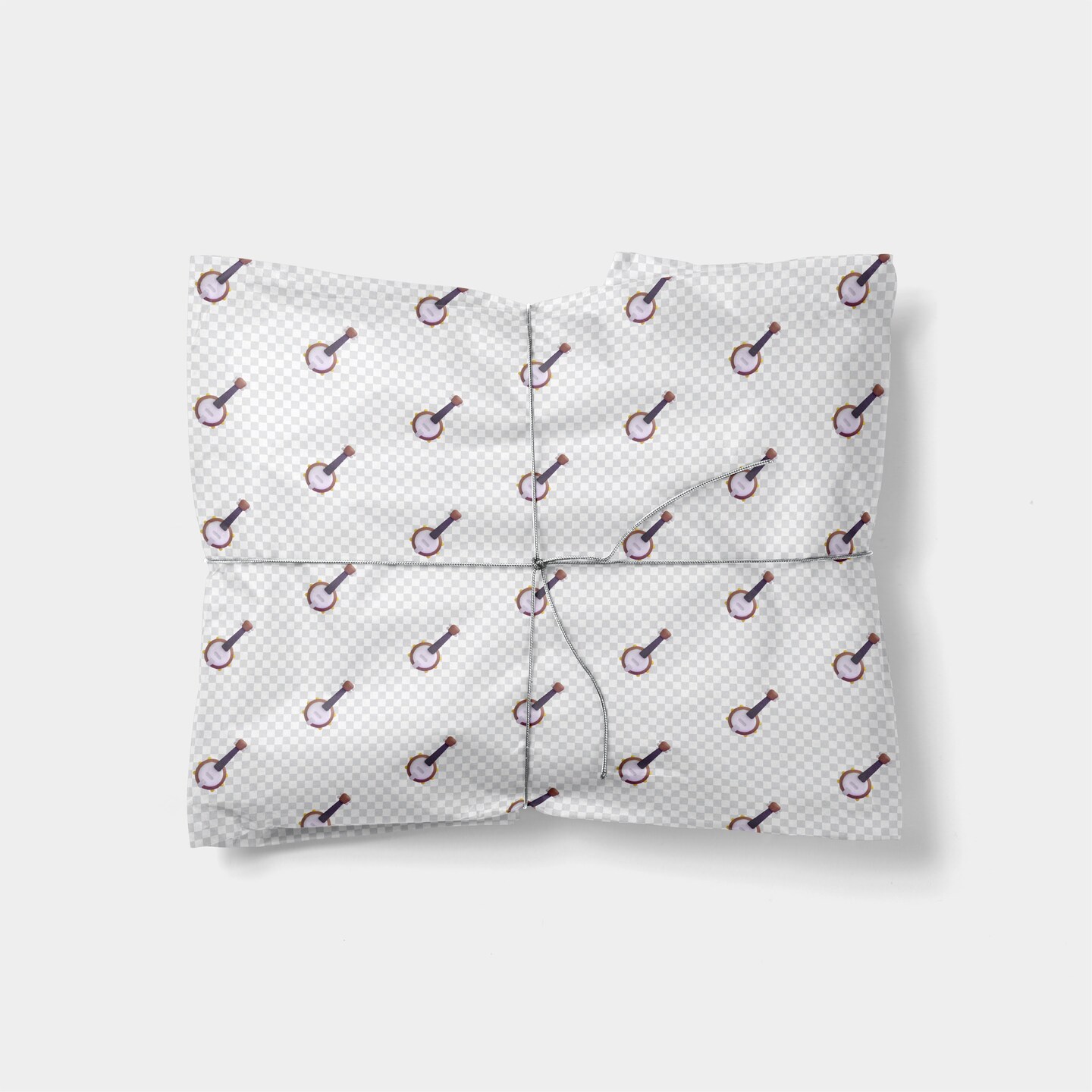 Banjo Emoji Gift Wrap