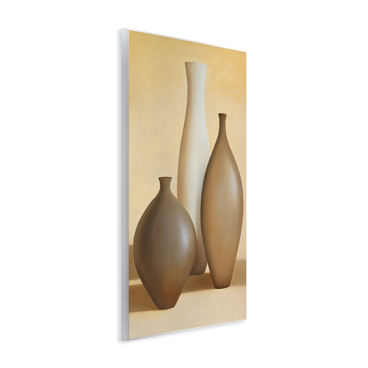 Stupell Industries Natural Pottery Bottles Wall Plaque Art Design by Arlene Stevens