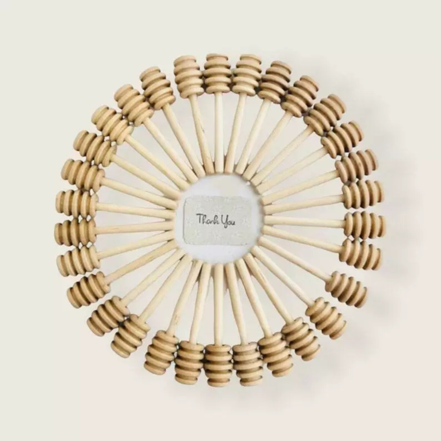 Kitcheniva 15 Pcs 4" Wooden Mini Honey Dippers Party Favor Crafts Decor