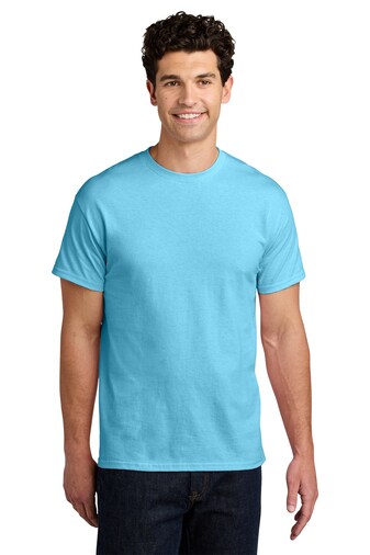 Gildan® Heavy Cotton Crewneck Short Sleeve T-Shirt 5.3 oz 100% Cotton Classic Fit Durable Everyday Blank Tee