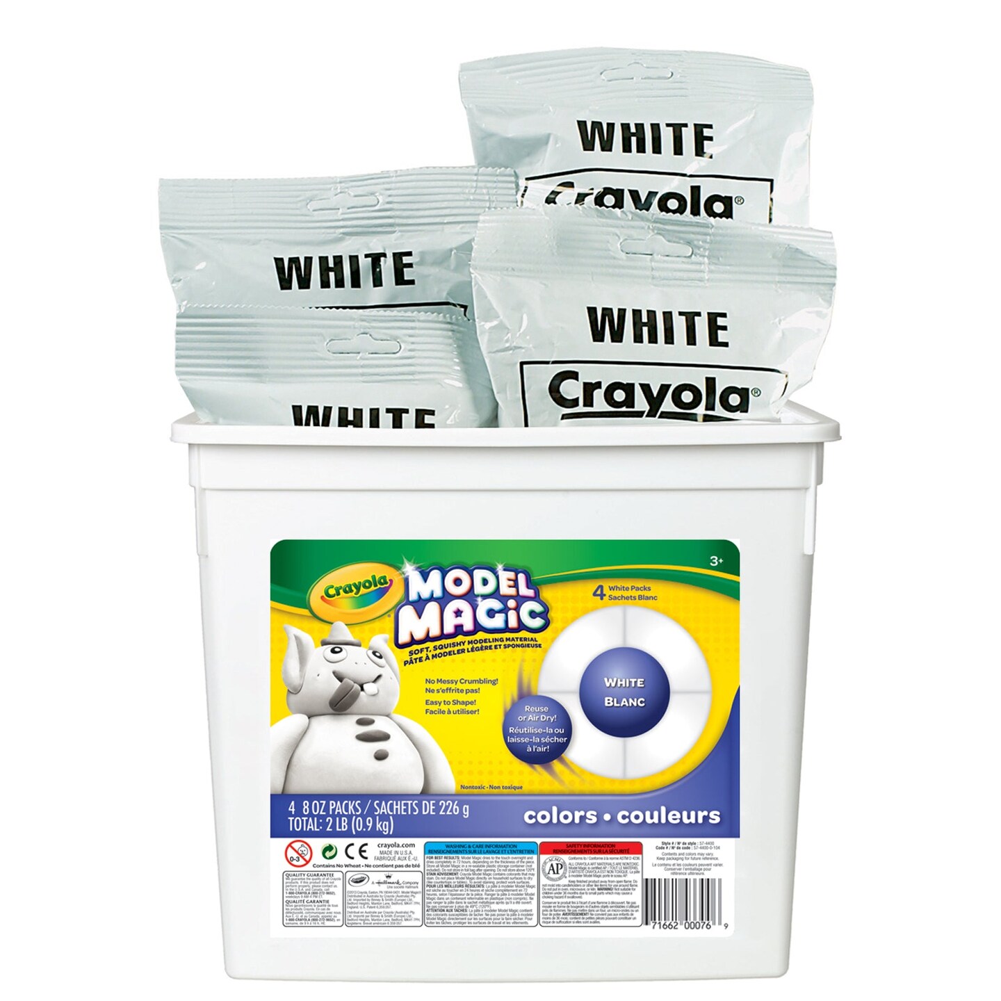 Model Magic&#xAE; Modeling Compound, White, 2 lb. Tub
