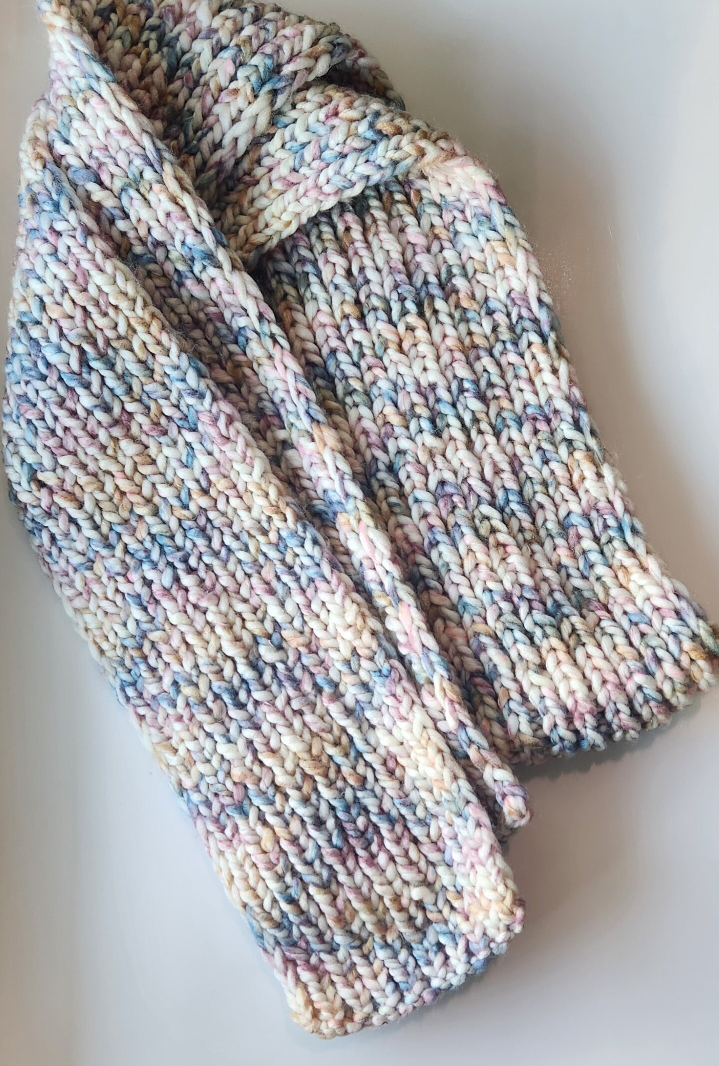 Learn to Knit: Extra Long Ribbed Scarf image 2