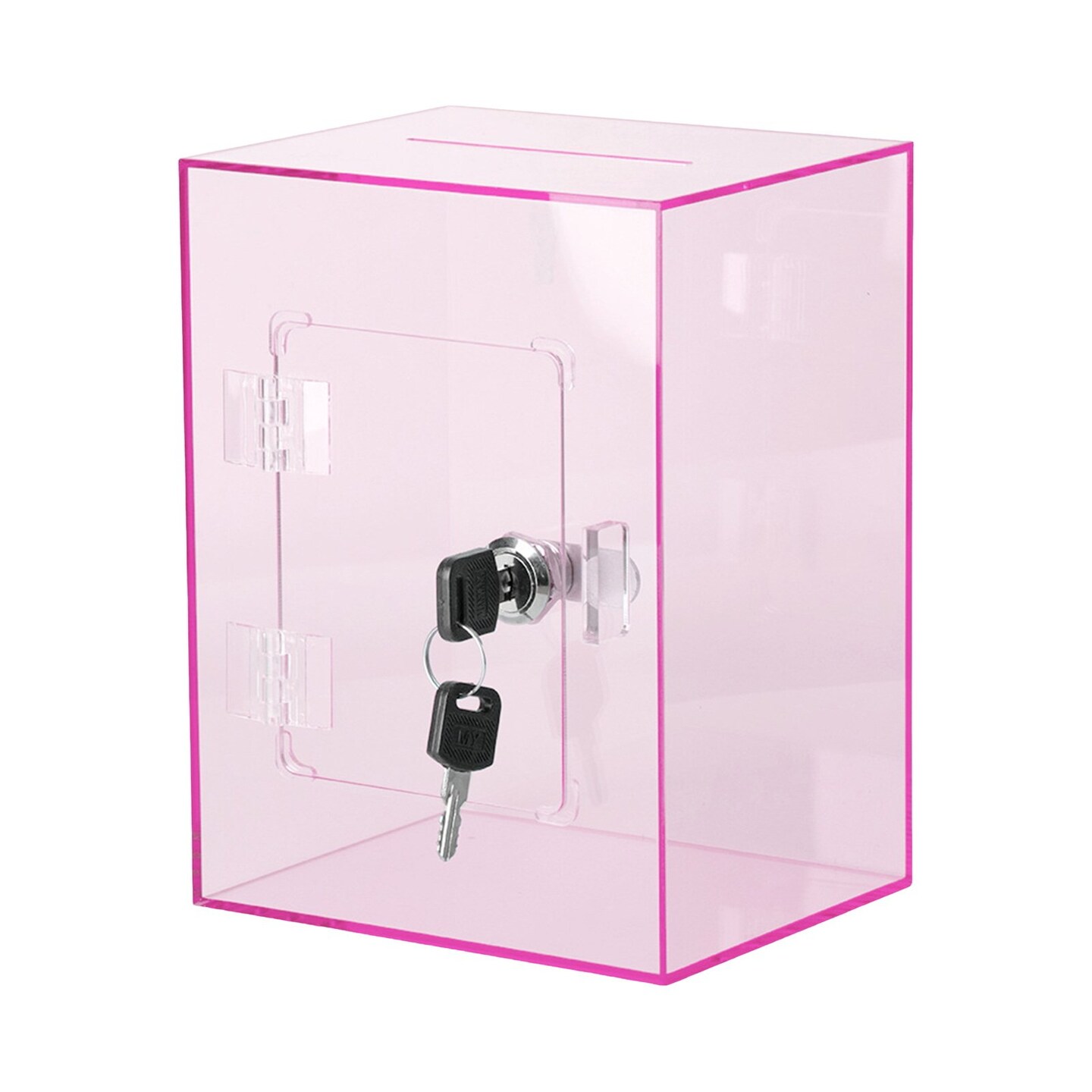 Clear Acrylic Piggy Bank With Key Kids Adults Money Saving Box Large Capacity Openable Transparent Savings Jar Coin Cash