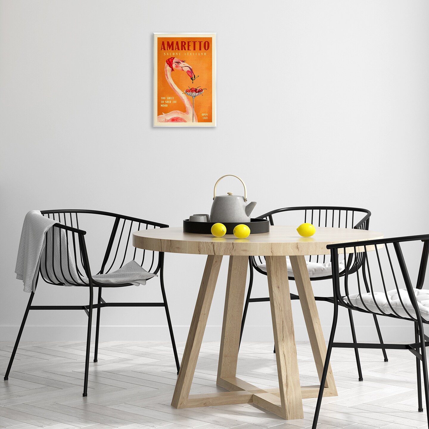 Stupell Industries Vintage Amaretto Flamingo Wall Plaque Art Design by The Whiskey Ginger