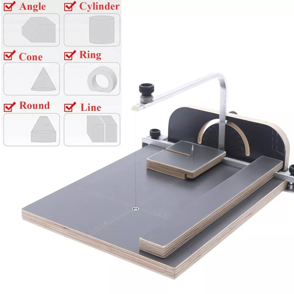 KD-6 Board WAX Hot Wire Foam Cutter Working Table Tool Styrofoam Cutting Machine