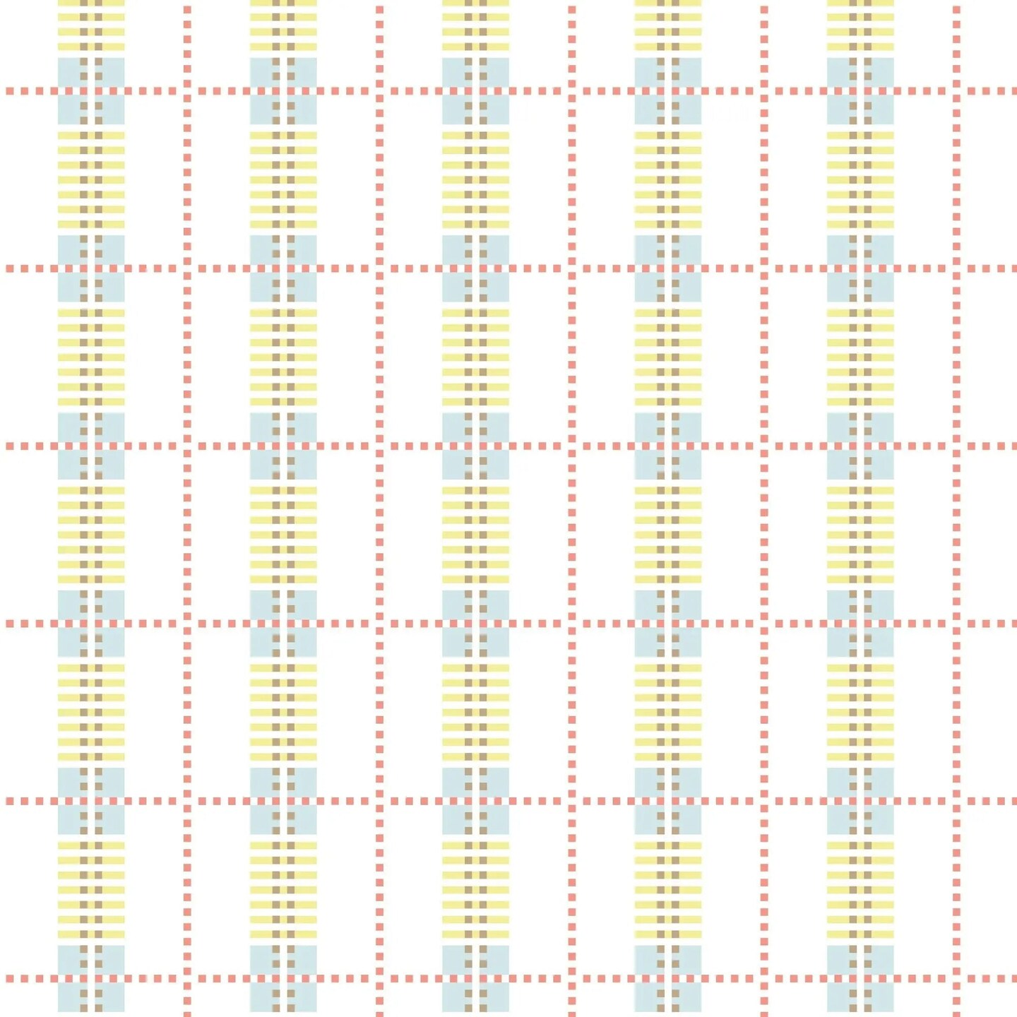 8-Bit Plaid Gift Wrap